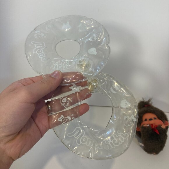 Monchhichi Keychain Water Tube Pair Sekiguchi Doll Toy Plush Japanese Monkey - Picture 12 of 14